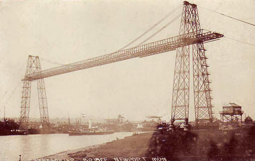 NEWPORT TRANSPORTER BRIDGE - www.simplompc.co.uk - Simplon Postcards