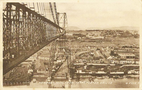 NEWPORT TRANSPORTER BRIDGE - www.simplompc.co.uk - Simplon Postcards