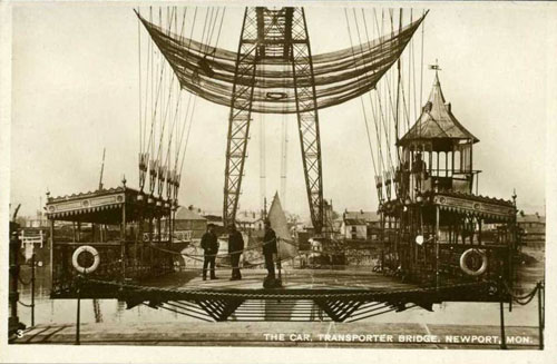 NEWPORT TRANSPORTER BRIDGE - www.simplompc.co.uk - Simplon Postcards