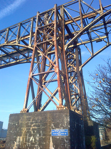 WARRINGTON TRANSPORTER BRIDGE - www.simplompc.co.uk - Simplon Postcards