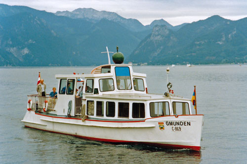 GMUNDEN - Traunsee - Photo: ©1991 Ian Boyle - www.simplonpc.co.uk