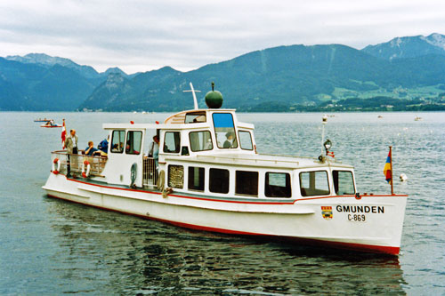 GMUNDEN - Traunsee - Photo: ©1991 Ian Boyle - www.simplonpc.co.uk