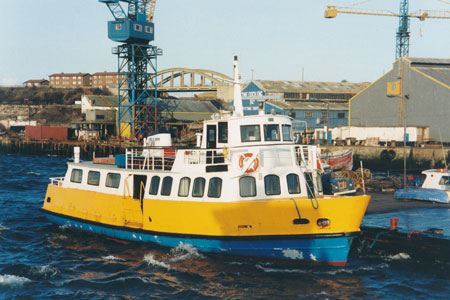 FREDA CUNNINGHAM - River Tyne - Shields Ferry - Photo ©Ian Boyle - www.simplonpc.co.uk