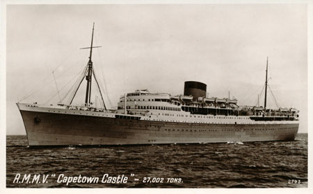 CAPETOWN CASTLE - Union-Castle Line - www.simplonpc.co.uk