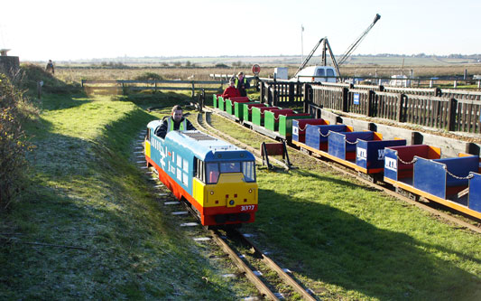 Wat Tyler Miniature Railway - Photo:  Ian Boyle, 2nd December 2012 -  www.simplonpc.co.uk