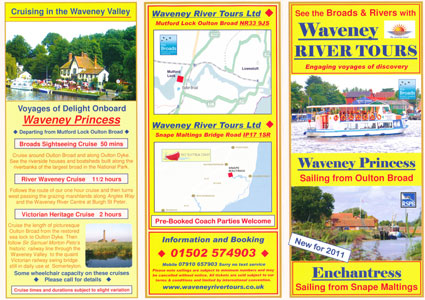 2011 Waveney timetable