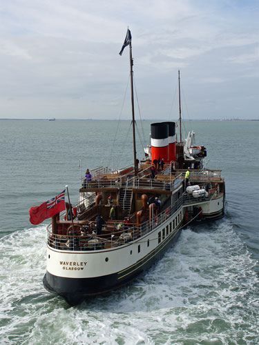 WAVERLEY (1947) - Waverley Excursions - Photo: © Ian Boyle, 9th October 2012 - www.simplonpc.co.uk