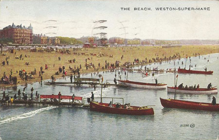 Beach Boats - Weston-super-Mare - Photo: � Ian Boyle, 18th September 2010 - www.simplonpc.co.uk