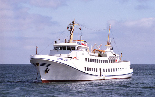 PIDDER LYNG at Helgoland - Photo: ©1989 Ian Boyle - www.simplonpc.co.uk - Simplon Postcards