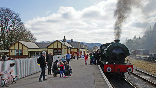 Yorkshire Dales Railway - Photo: © Ian Boyle, 6th April 2013 -  www.simplonpc.co.uk