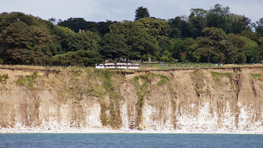 Dotto train on the cliffs - Photo: © Ian Boyle, 13th August 2010 - www.simplonpc.co.uk