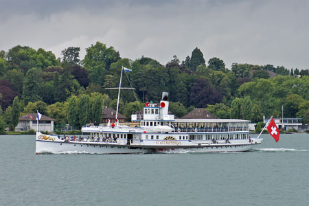 STADT RAPPERSWIL - ZSG - Zrichsee Schifffahrtsgesellschaft - Lake Zurich - www.simplonpc.co.uk