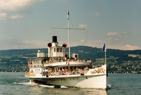 STADT RAPPERSWIL - ZSG - Zrichsee Schifffahrtsgesellschaft - Lake Zurich - www.simplonpc.co.uk